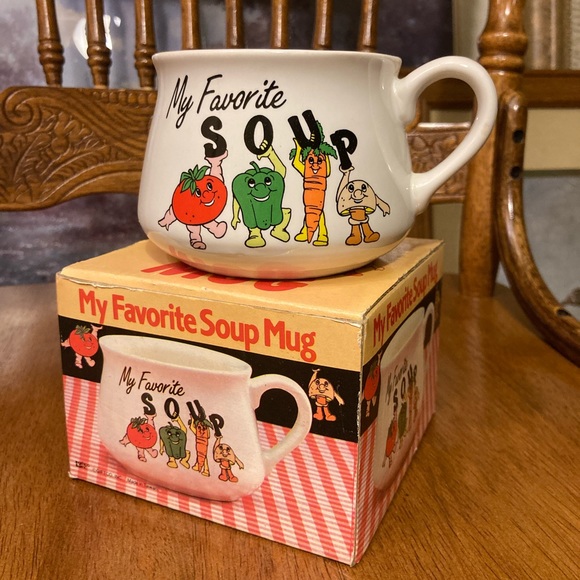 Other - Vintage My Favorite Soup Mug with Original Packaging